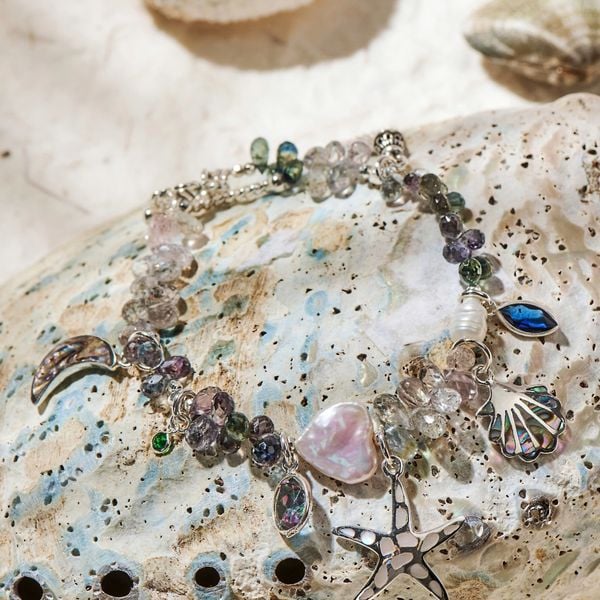  Vòng Tay Thiết Kế Nữ Tide of Magic Đá Sapphire, Ngọc Trai SP008172 Gypsy.lala 