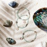  Vòng Tay Thiết Kế Nữ Coral Bloom Đá Aquamarine SP008195 Gypsy.lala 