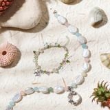  Vòng Tay Thiết Kế Nữ Dewdrops & Driftwood Thạch Anh Trắng, Topaz SP008174 Gypsy.lala 