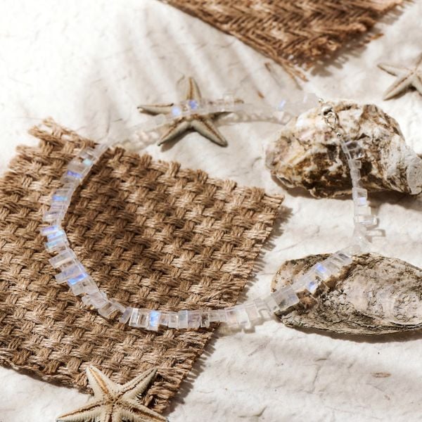  Dây Chuyền Moon Over Water Đá Moonstone SP008196 Gypsy.lala 