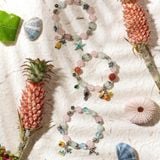  Vòng Tay Thiết Kế Nữ Elaria’s Ocean Đá Thạch Anh Hồng, Ưu Linh Xanh SP008188 Gypsy.lala 