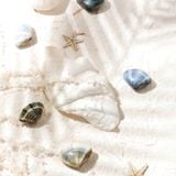  Vòng Tay Thiết Kế Nữ The Ocean’s Lullaby Đá Ánh Trăng, Beryl Aquamarine SP008191 Gypsy.lala 