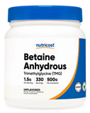  NUTRICOST BETAINE ANHYDROUS (TMG) POWDER 500GRAM 