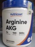  NUTRICOST ARGININE AKG 3G 300GRAM 