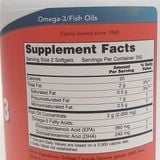  NOW OMEGA 3 1000MG 500 VIÊN (Sf Lỗi) 