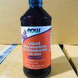  NOW Liquid Glucosamine & Chondroitin 473ml 