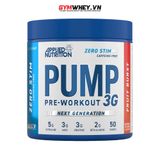  APPLIED NUTRITION PUMP 3G ZERO STIM 25SER 