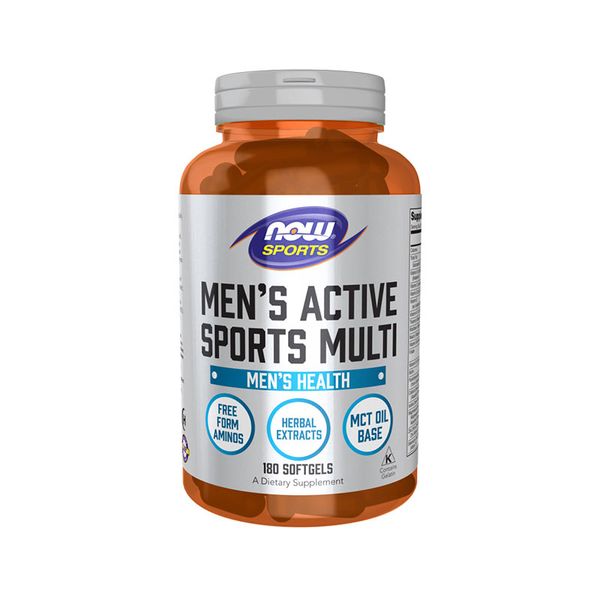 NOW MEN ACTIVE SPORT MULTI 180 VIÊN MỀM – GymWhey Shop