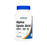  NUTRICOST ALPHA LIPOIC ACID 600MG 120 VIÊN NHỘNG 