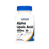  NUTRICOST ALPHA LIPOIC ACID 600MG 60 VIÊN NHỘNG 