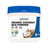  NUTRICOST ORGANIC COCONUT MILK POWDER 454 GRAM - UNFLAVORED (Lọ) 