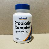  NUTRICOST PROBIOTIC COMPLEX 50 BILLION 60 VIÊN (Sf Lỗi) 