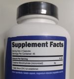  NUTRICOST CREATINE MONOHYDRATE 3G 180 VIÊN NHỘNG (Sf Lỗi) 