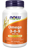  NOW OMEGA 3-6-9 1000MG 100 VIÊN GEL 