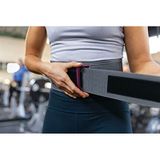  HARBINGER NYLON BELT WOMEN 4 INCHS MERLOT 