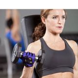  HARBINGER WOMEN'S FLEXFIT GLOVES (PURPLE) 