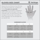  HARBINGER WOMEN'S FLEXFIT GLOVES (WHITE) 