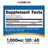  Nutricost L-Citrulline 120 Viên 