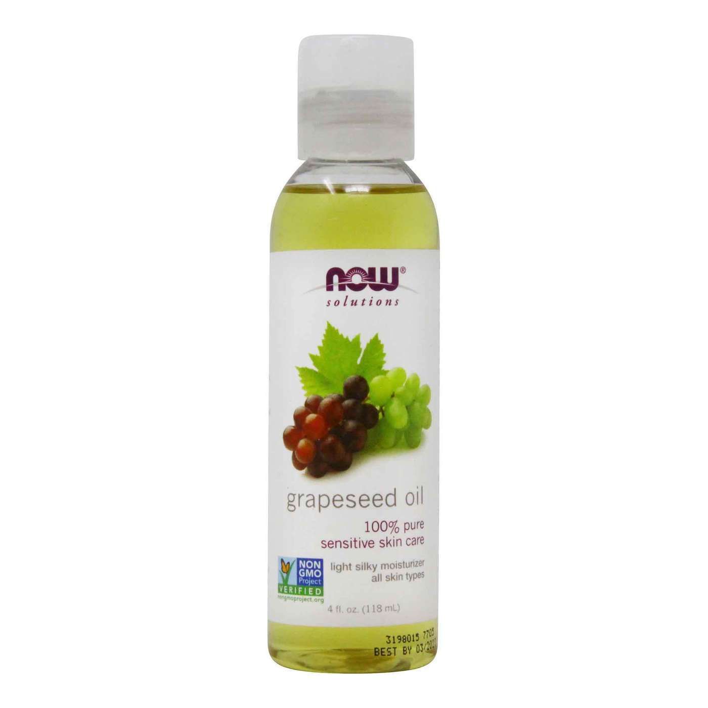  NOW GRAPESEED OIL 4 OZ (118 ML) 
