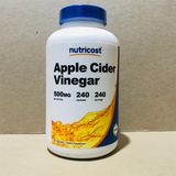  Nutricost Apple Cider Vinegar 240 Viên 