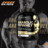  (THANH LÝ - GIẢM SÂU) KEVIN LEVRONE ANABOLIC ISO WHEY 2KG 