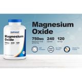  NUTRICOST MAGNESIUM OXIDE 750MG 240 VIÊN 