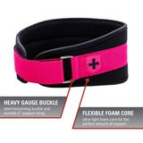  HARBINGER WOMEN 5 INCHS FOAM CORE BELT PINK 
