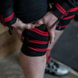  HARBINGER RED LINE KNEE WRAPS 72 INCHS (46300) 