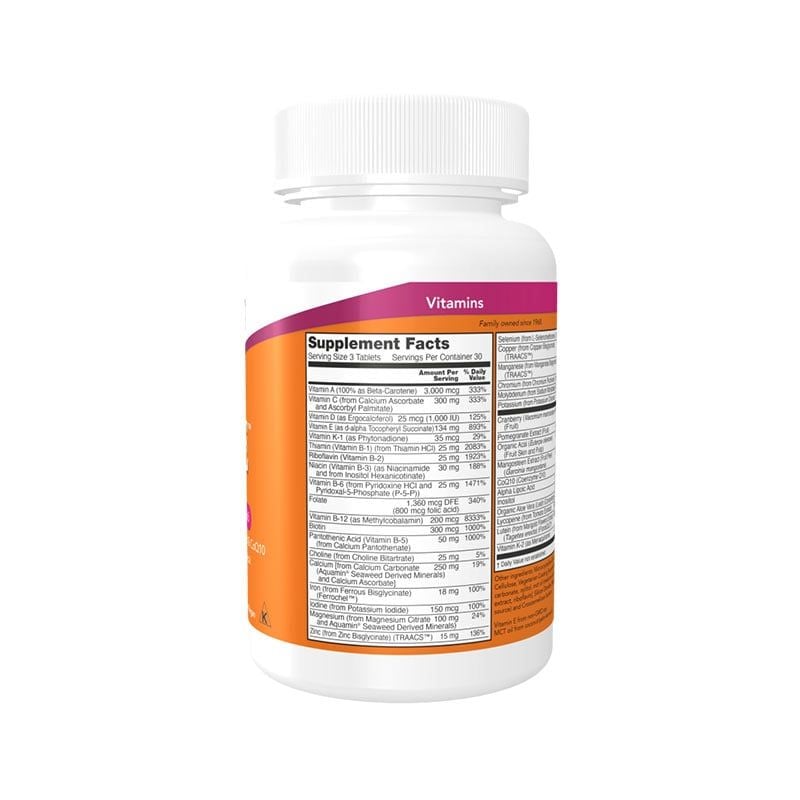 NOW EVE WOMENS MULTIPLE VITAMIN 90 VIÊN CỨNG – GymWhey Shop