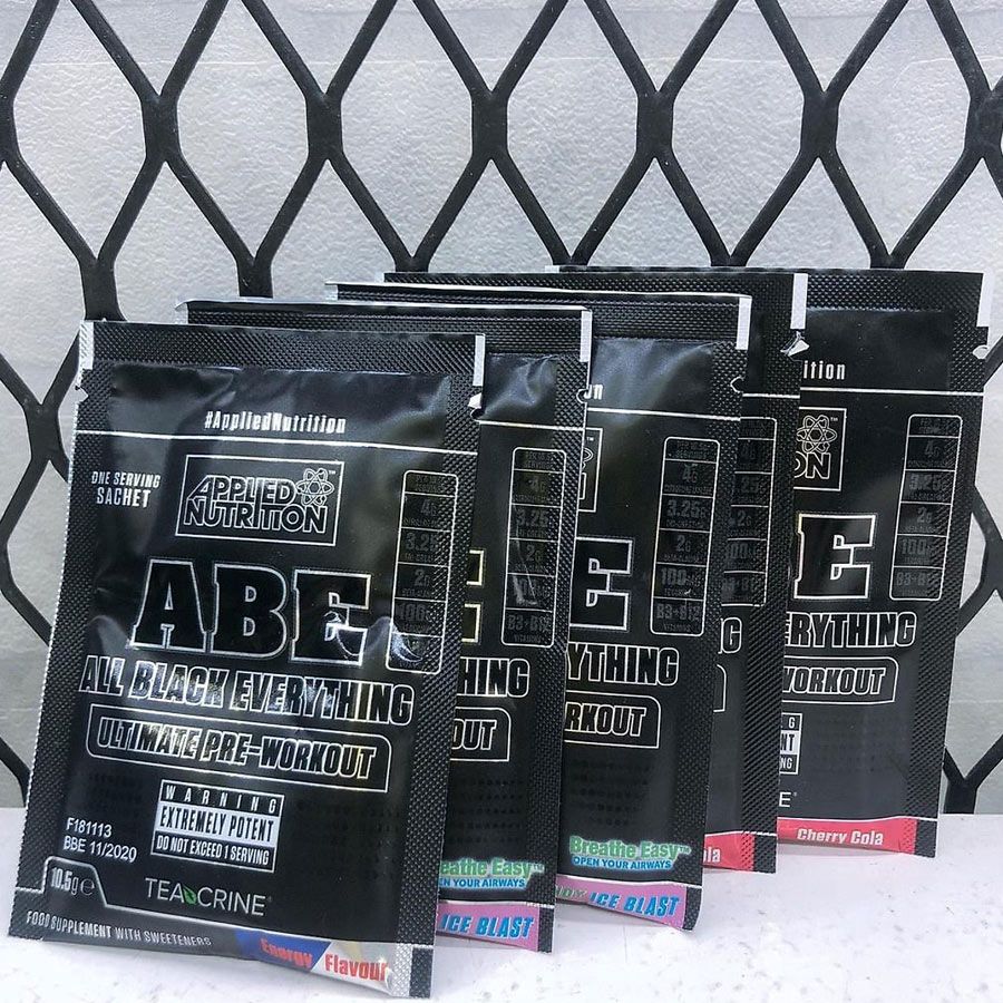  COMBO 10 SAMPLE APPLIED NUTRITION ABE PREWORKOUT 1SER 