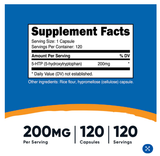  NUTRICOST 5-HTP 200MG 120 VIÊN NHỘNG 