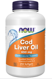  NOW COD LIVER OIL 650MG 250 VIÊN GEL 