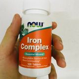  NOW IRON COMPLEX 100 VIÊN 