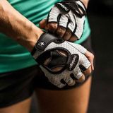  HARBINGER WOMEN'S FLEXFIT GLOVES (WHITE) 