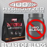  LABRADA HYDRO 100% HYDROLYZED WHEY PROTEIN ISOLATE 4 LBS 