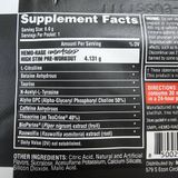  SAMPLE NUTREX HEMO RAGE PRE WORKOUT 6GRAM 