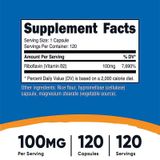  Nutricost Vitamin B2 (120 Viên) 