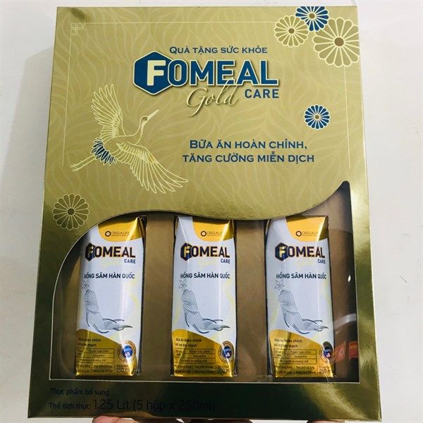 ORGALIFE FOMEAL CARE GOLD HỒNG SÂM HÀN QUỐC (LỐC 5 HỘP) 