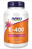  NOW E-400 D-ALPHA TOCOPHERYL 250 VIÊN GEL 
