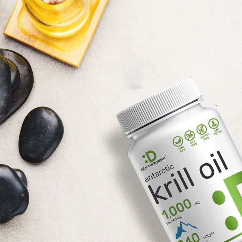  DEAL SUPPLEMENT ANTARCTIC KRILL OIL 1000MG 200 VIÊN MỀM 