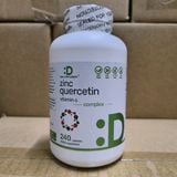 DEAL SUPPLEMENT ZINC 50MG QUERCETIN 500MG WITH VITAMIN C 240 VIÊN NHỘNG (Sf Lỗi) 