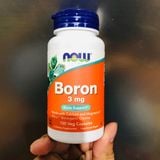  NOW BORON 3MG 100 VIÊN 