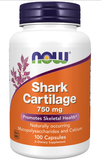  NOW SHARK CARTILAGE 750MG 100 VIÊN NHỘNG 