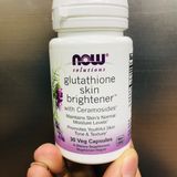  NOW GLUTATHIONE SKIN BRIGHTENER 30 VIÊN 
