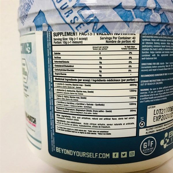 BEYOND AMRAP BCAA 40 SER GymWhey Shop