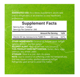  DEAL SUPPLEMENT VITAMIN K2 (MK7) 200MCG 240 VIÊN GEL 