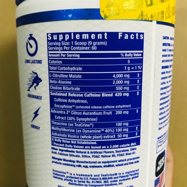 RONNIE COLEMAN YEAH BUDDY PRE WORKOUT 60SER GymWhey Shop