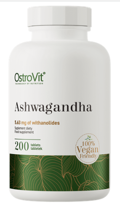  OSTROVIT ASHWAGANDHA VEGE 200 VIÊN CỨNG 