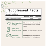  MICROINGREDIENTS VITAMIN E 1000 IU 240 VIÊN GEL 