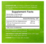  DEAL SUPPLEMENT COQ10 200MG PQQ 200MCG 240 VIÊN NHỘNG 